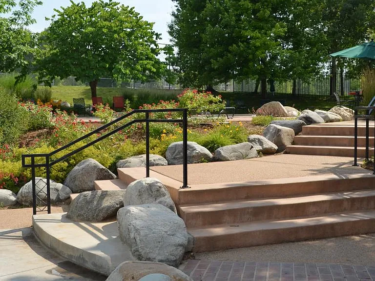 Landscaped Pool