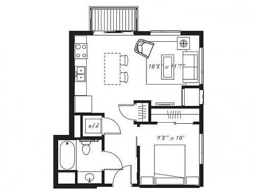 Floor plan Schwinn