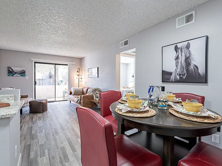 Model- Large one bedroom floor plan