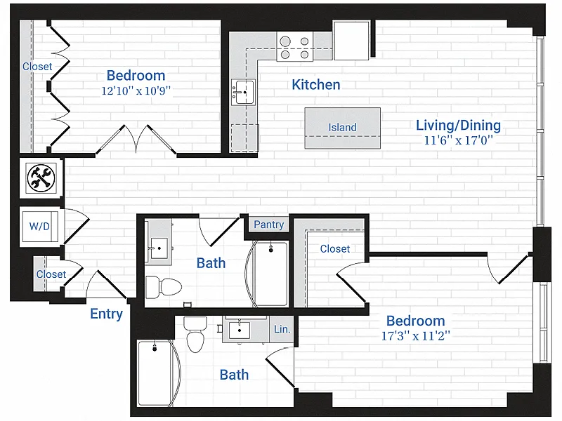 Floor plan B2K