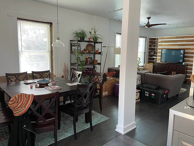 Living and dining room