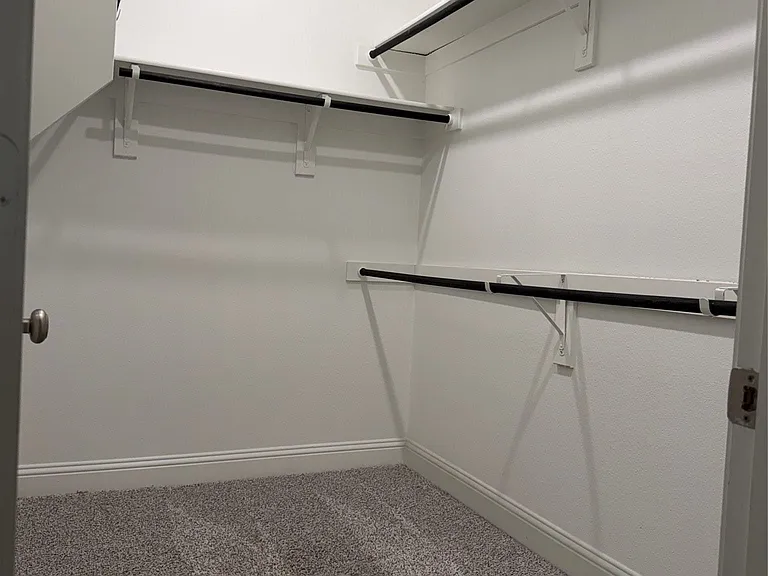 Primary closet