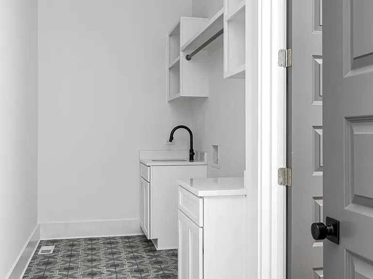 brand new washer/ dryer included. Downstairs next to primary bedroom