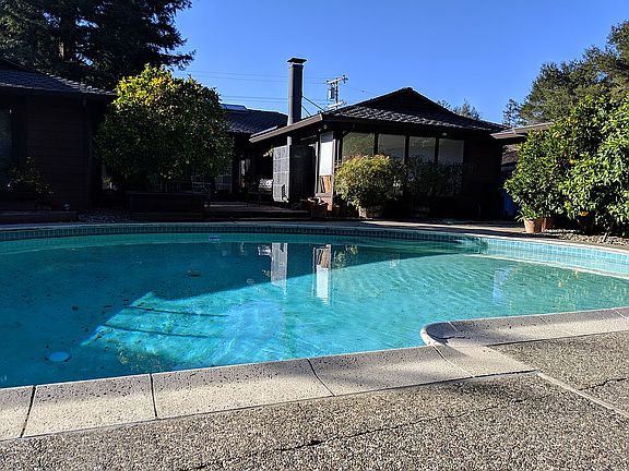 Look toward house
