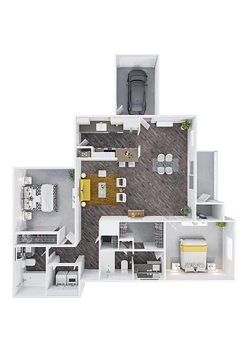 Floor plan 2A - 2B