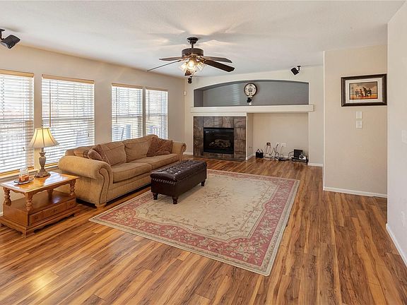 Large Family Room with Fireplace