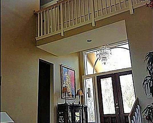 Entrance w/soaring ceilings
