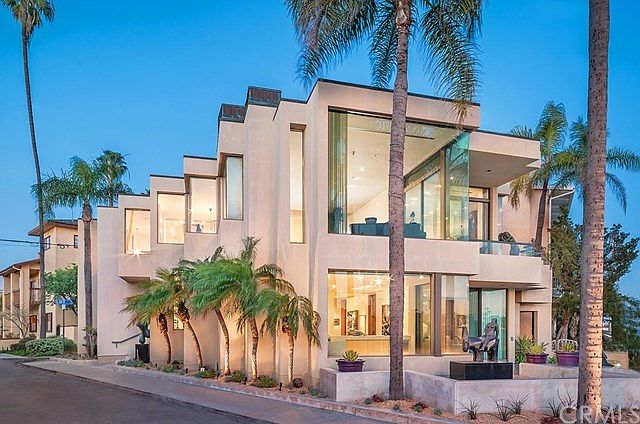 Front Elevation at Twilight