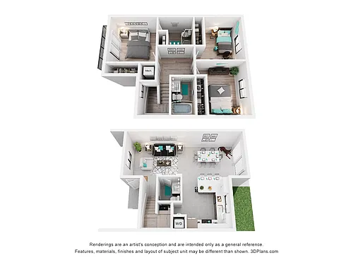 Floor plan Palm Villa