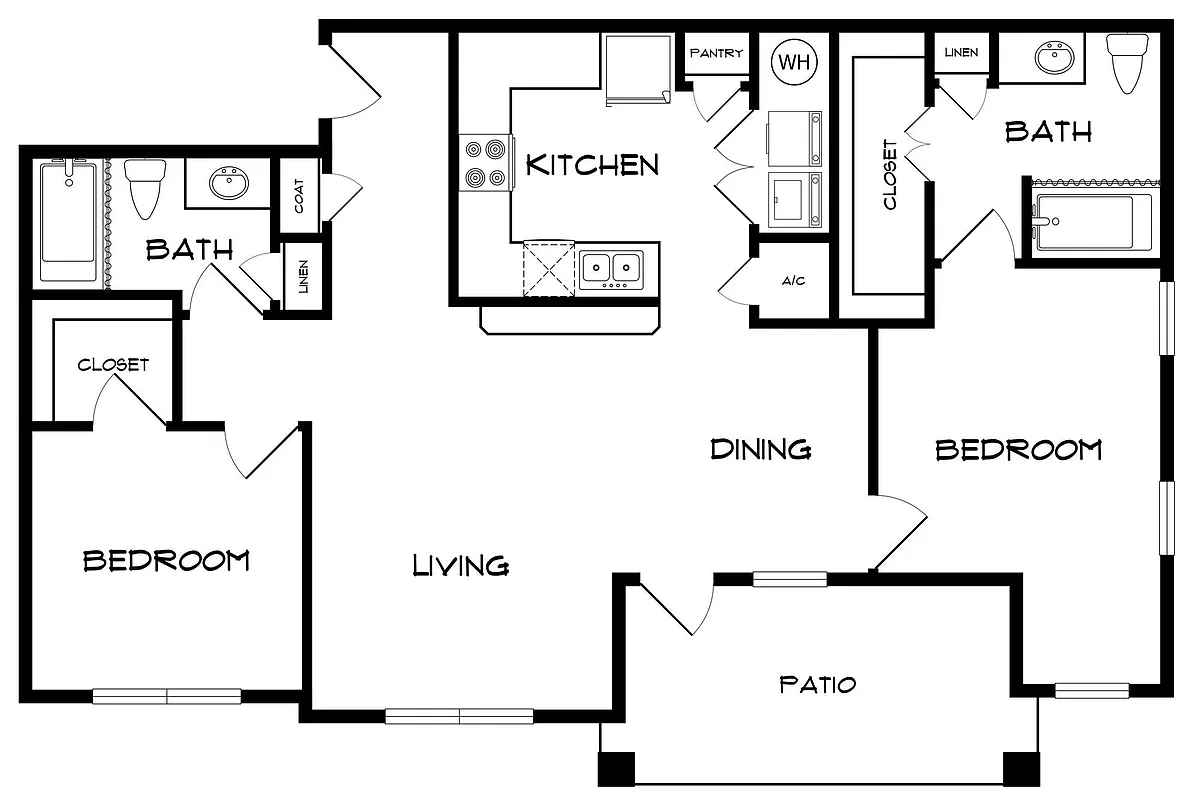 Floor plan B2