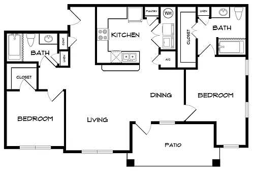 Floor plan B2