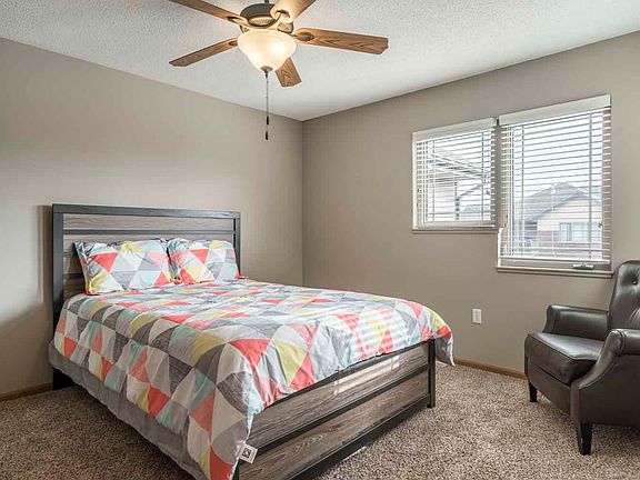 Enjoy ceiling fans in many homes.