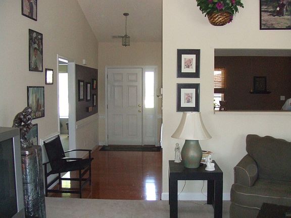 View of the foyer from living room