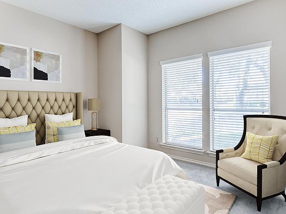 Downstairs bedroom (staged)