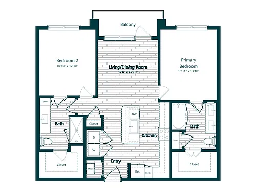 Floor plan Skyward