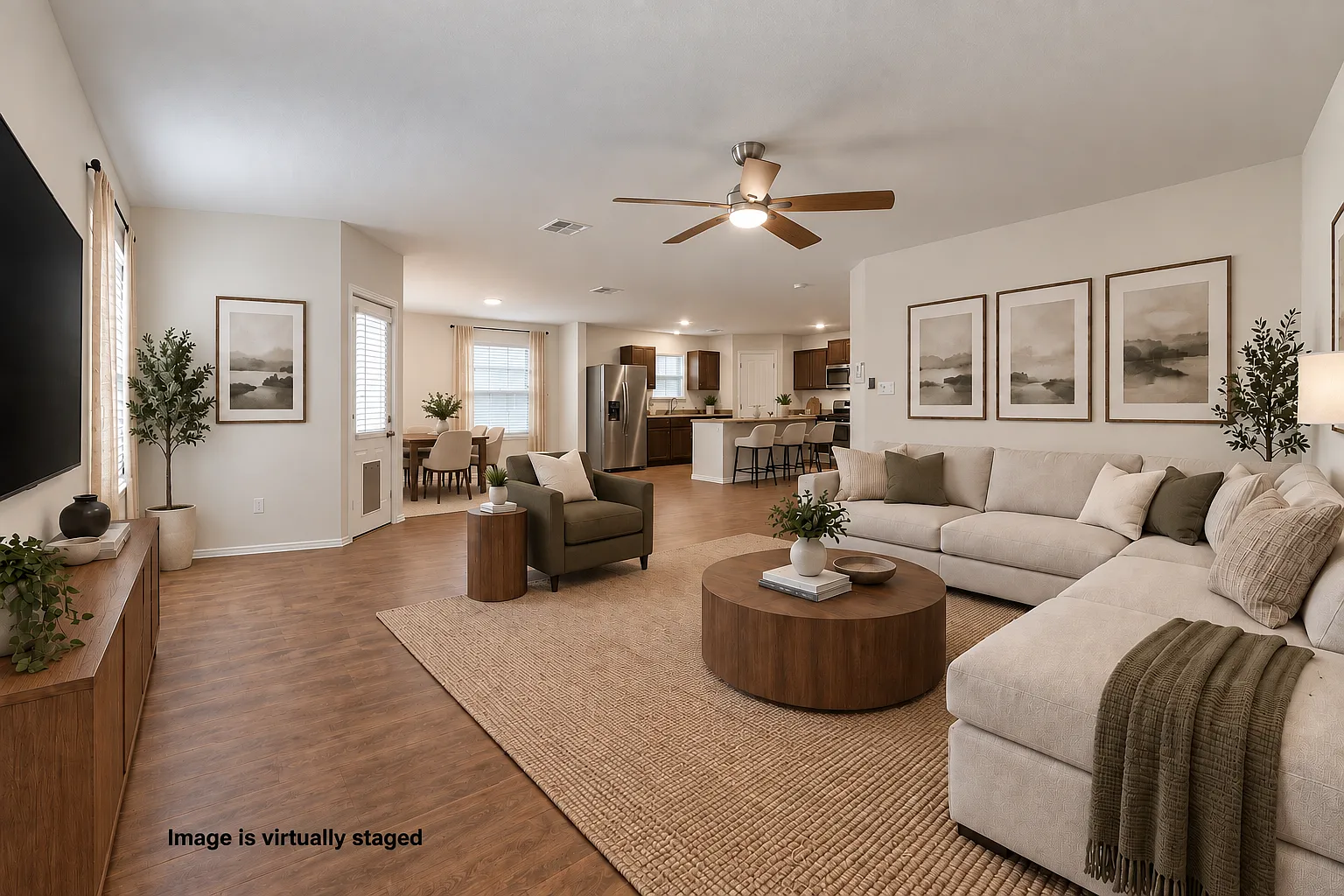 Spacious 4-Bed Home with Island Kitchen, Fenced Yard, and Garage 5720 Brook Prairie, San Antonio — Photo 1
