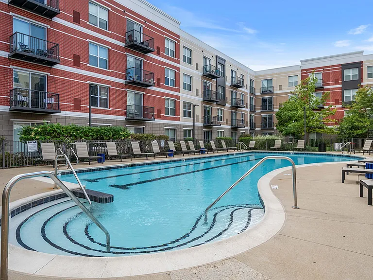 Resort Style Heated Pool at Avant at the Arboretum Apartments in Lisle, IL 60532