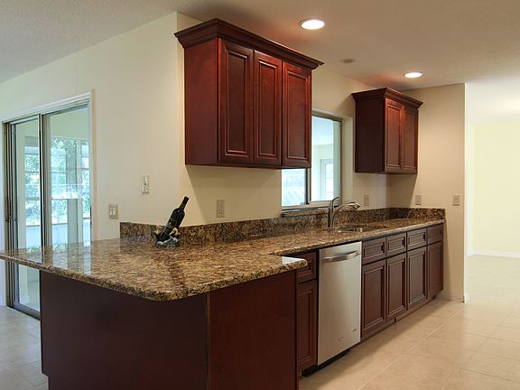 Kitchen open to Family Room
