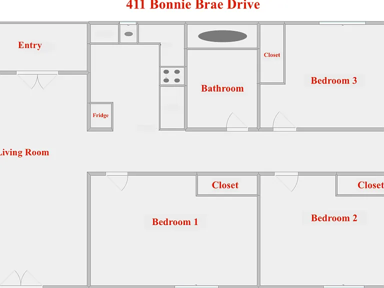 411 Bonnie Brae Dr #1 — Photo 8