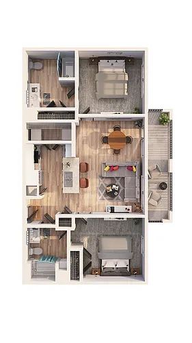 Floor plan B2A