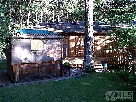 Back of house and deck