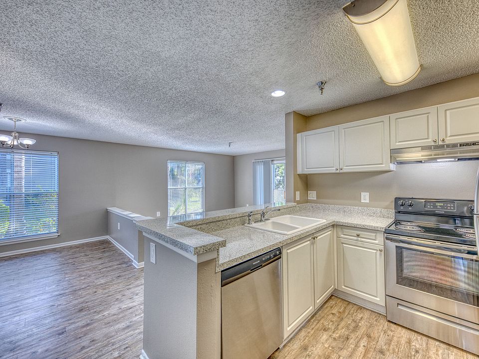 Stainless steel appliances in select apartments