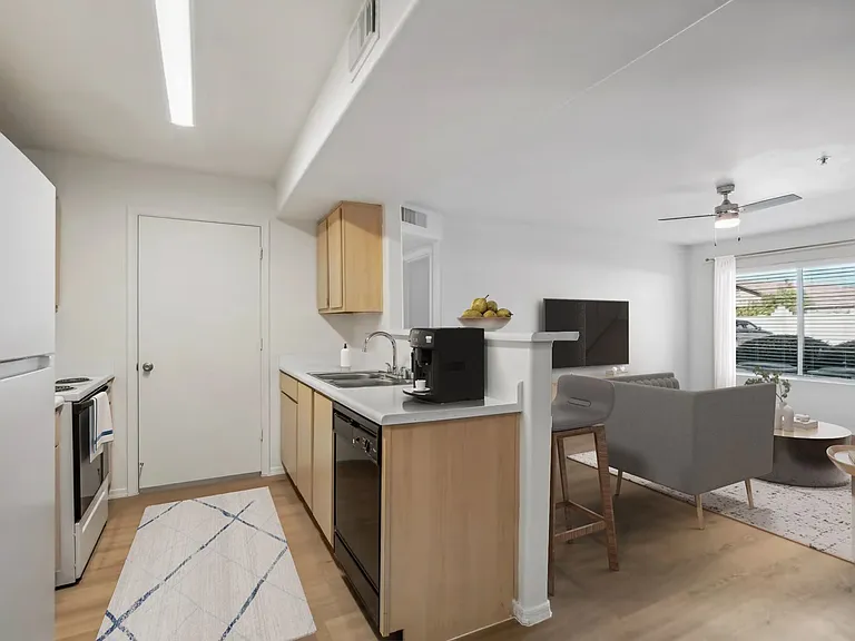 Kitchen & Living Space