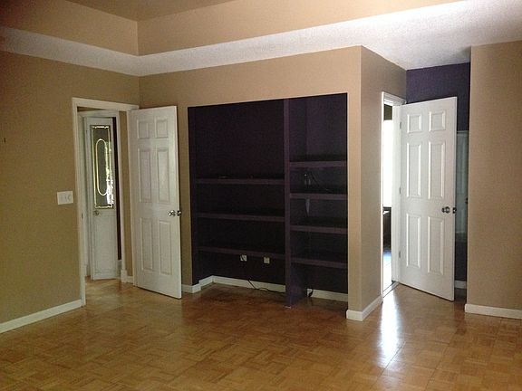 Master bedroom built ins