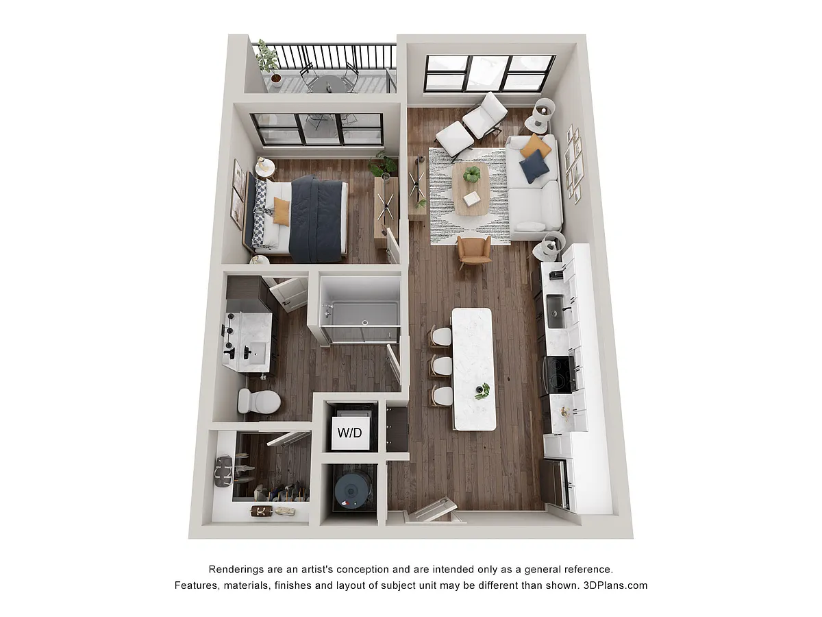 Floor plan The North