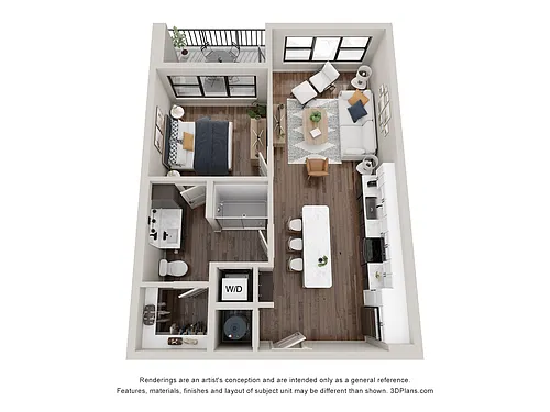 Floor plan The North