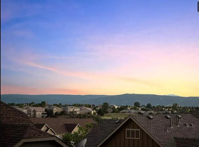 view from 2 bedrooms