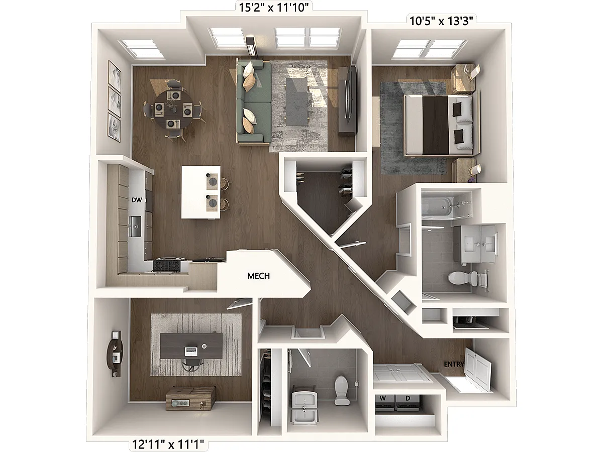 Floor plan A26D