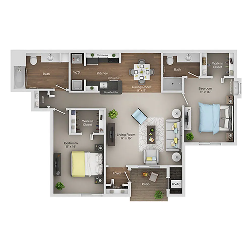 Floor plan C