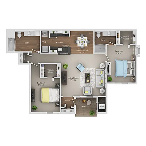 Floor plan C