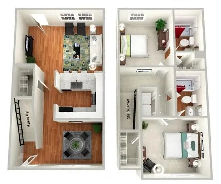 Floor plan Violet