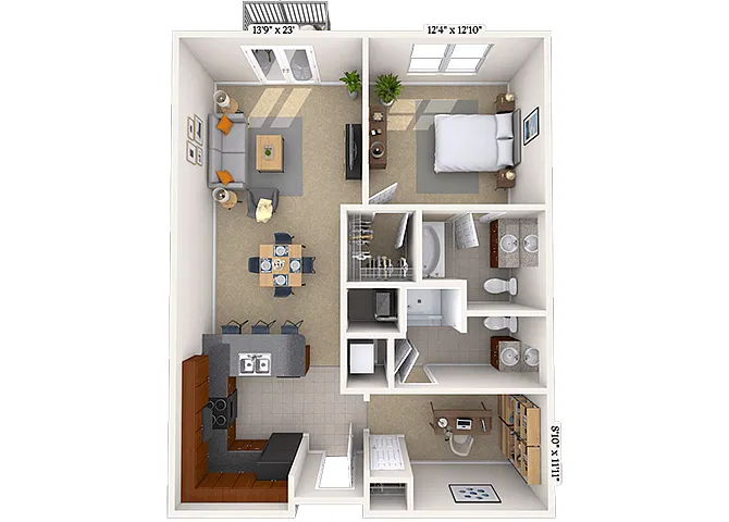 Floor plan Spartan