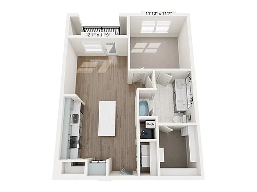 Floor plan A2.0 ANSI