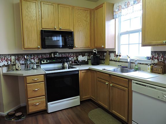 Kitchen with large pantry