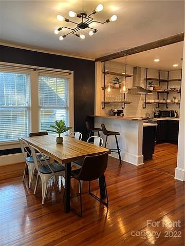 Open concept living space with a newly renovated modern spacious kitchen!