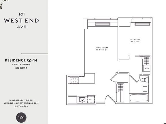 2nd image of 101 W End Ave APT 14Q