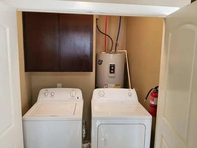 In-unit washer and dryer