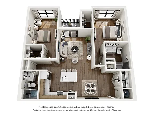 Floor plan B2E