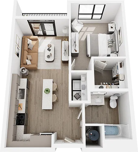 Floor plan A1a