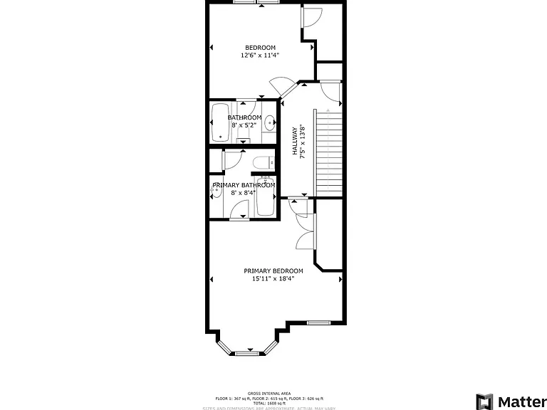 Floor Plan - Second Floor (Upper Level)