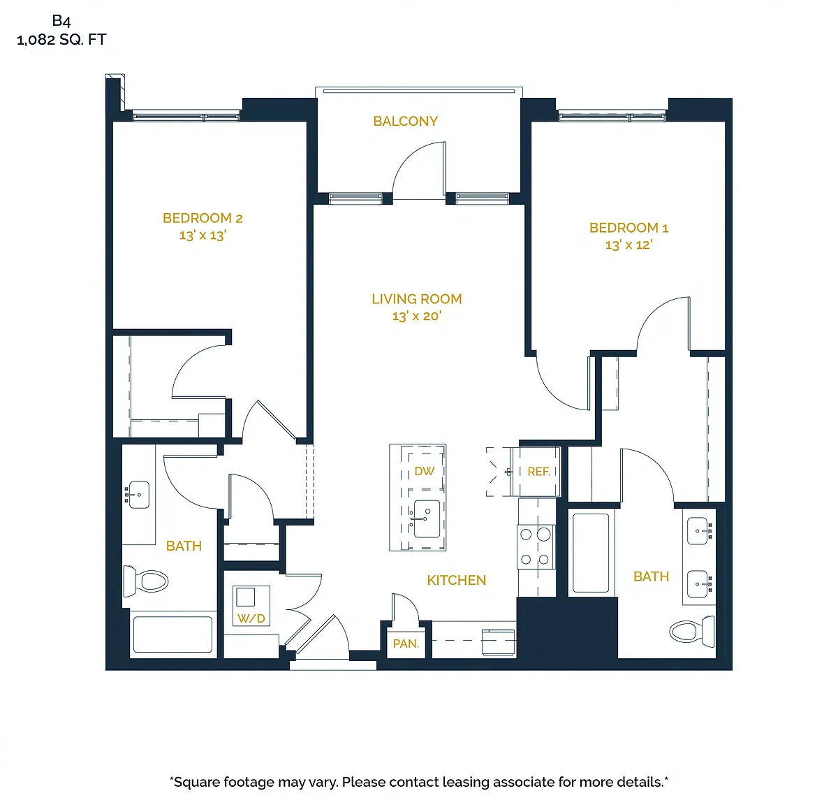 Floor plan B4