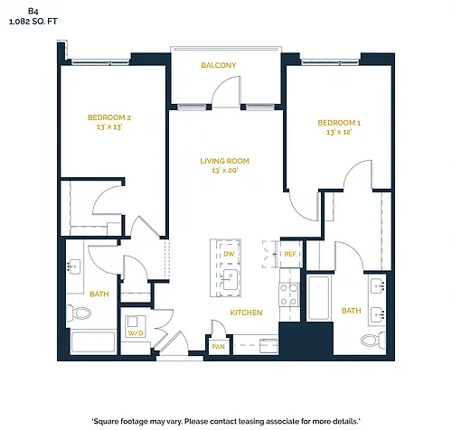Floor plan B4