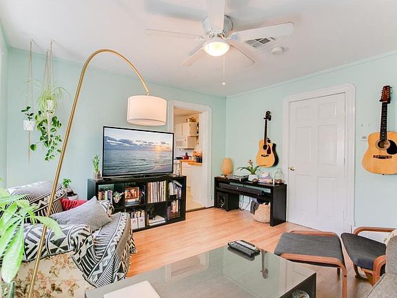 Bright and sunny south facing living room!