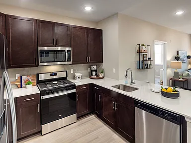 The Lofts at Monroe Parke - Floor Plan 1-D - 2B/2 Bath - 1,087 sq. ft.