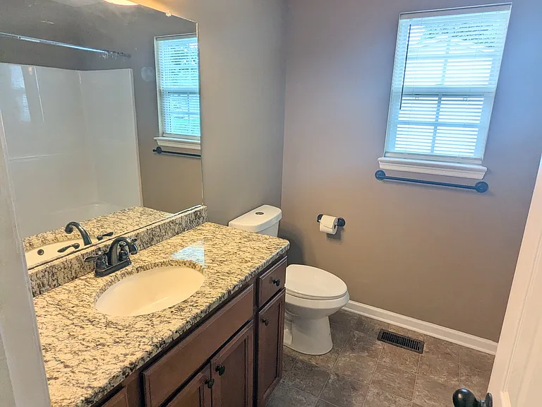 Upstairs hall bathroom