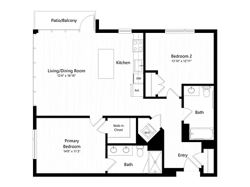 Floor plan B51